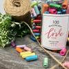 100 reasons why I love you Message in a Bottle Love Notes Gifts for him gifts for her daily dose of love valentine's day REFILL (Capsules and Blank Notes only) (Capsules and Blank notes only) view 1
