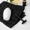 Avalon Towels Salon Towel - Black Hand Towels Bulk Pack of 24-100% Cotton Absorbent Spa, Facial & Gym Towel for Working Out - 16x27 Inches (Not Bleach Proof) view 4