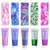 Face Body Glitter, Hair Glitter Sparkles Chunky Face Glitter Gel for Girls Makeup Singer Concerts Mermaid Festival Sequins Face Paint (Pink+Blue+Purple+Green+Rose) view 1
