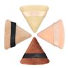 VICASKY 4pcs Triangle Cotton Powder Puff for Face Makeup Soft Fluffy Cosmetic Tool for Liquid Dry Products for Foundation Concealer Blusher view 1