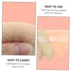 VICASKY 4pcs Triangle Cotton Powder Puff for Face Makeup Soft Fluffy Cosmetic Tool for Liquid Dry Products for Foundation Concealer Blusher view 4