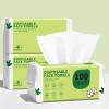 Disposable Face Towels 300 Count, Biodegradable Ultra Soft & Thick Facial Towels for Sensitive Skin, Lint-Free Makeup Remover Dry Wipes, Multi-Purpose Cleansing Towelettes for Face Wipes, Skincare view 1