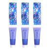 Face Body Glitter, Hair Glitter Sparkles Chunky Face Glitter Gel for Girls Makeup Singer Concerts Mermaid Festival Sequins Face Paint (3pc Blue) view 1