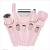 Kangnice USB Charging Nose Trimmer Line Trimmer Fashion Depilator Tools Set Eyebrow Trimmer ABS for Women Girls view 1
