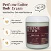 8.4 Fl. oz Perfume Butter  AMBITION | Luxuriously Hydrating & Lasting Scented Body Butter with Bergamot, Saffron, Oud & Amber | Unisex & Handcrafted for Silky Soft Skin  Amber Glass Jar view 2