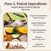 8.4 Fl. oz Perfume Butter  AMBITION | Luxuriously Hydrating & Lasting Scented Body Butter with Bergamot, Saffron, Oud & Amber | Unisex & Handcrafted for Silky Soft Skin  Amber Glass Jar view 3