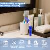 Disposable Razor Shaving Cream Set, Individually Wrapped Manual Twin Blade Shaving Razors in Bulk with Mini Smooth Shaving Cream Toiletries for Hotel Charity Camping Travel Homeless 0.34oz (60 Pack) view 4