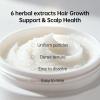 Sea Salt Scalp Scrub Exfoliating Anti-Dandruff, 3 Natural Oils and 6 Trace Herbal Extracts for Anti-Frizz and Hair Strengthening, Soothe Dry Scalp and Make Hair Shiny view 4