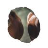 Animales Horses Shower Cap For Women Reusable Double Layers Bathing Bath Cap Hair Caps Waterproof Elastic Band Ladies Spa Salon Shower Hat Hair Caps view 2