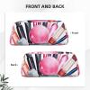 BWLHJKE Watercolor Cosmetic Makeup Bag for Women Men Travel Toiletry Bag Aesthetic Purse Pouch Large Pencil Case view 3