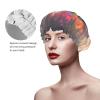 Animal Cartoon Elephant Shower Cap For Women Reusable Double Layers Bathing Bath Cap Hair Caps Waterproof Elastic Band Ladies Spa Salon Shower Hat Hair Caps view 4