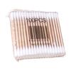 VICASKY 100pcs Wooden Stick Double-ended Cotton Swabs Cotton Tips Applicators for Face Ear Beauty Safe view 1