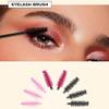300pcs Eyelash Extension Supplies Kit, 100 Disposable Mascara Wands, 100 Lip Brushes, 100 Disposable Eyeliner Brushes(Pink Sets) view 3