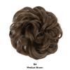 LUYOUBOZHU Hair Buns, Elastic Hair Donut for Ponytail, Updo & Bun Hairstyles, Looking Volume Enhancer for Women Hair Buns Hair Piece(Medium brown) view 2