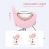 Barber Chair, Styling Chair for Hair Stylist, Hydraulic Barber Chair Height Adjustable, 360 Swivel, Beauty Salon Spa Equipment, Multi-Function Salon Chair Equipmen,Pink view 4