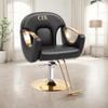 Black Barber Chair, Styling Chair for Hair Stylist, Hydraulic Barber Chair Height Adjustable, 360 Swivel, Beauty Salon Spa Equipment, Multi-Function Salon Chair Equipmen,Black view 1