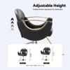 Black Barber Chair, Styling Chair for Hair Stylist, Hydraulic Barber Chair Height Adjustable, 360 Swivel, Beauty Salon Spa Equipment, Multi-Function Salon Chair Equipmen,Black view 4