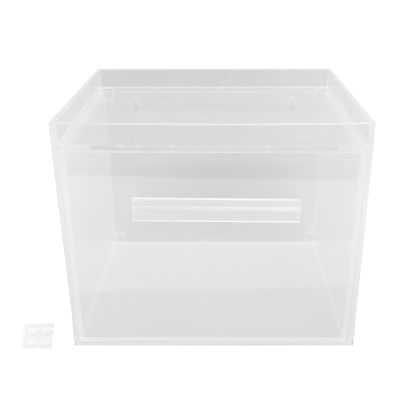 Acrylic Face Towel Storage Box Bin Container with Drawer, Great for Makeup Remover Dry Wipes, Wash, Compatible with Skin Towels XL, Suitable for Vanity Bathroom