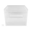 Acrylic Face Towel Storage Box Bin Container with Drawer, Great for Makeup Remover Dry Wipes, Wash, Compatible with Skin Towels XL, Suitable for Vanity Bathroom view 1