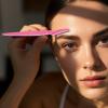 Eyebrow Shaver, Face Precision Eyebrow Shaper, 5.87 Inches, Protective Cover Safety, Portable Dermaplaning Tool for Facial Hair, Beard Care, Hair Removal, Women, Men view 4