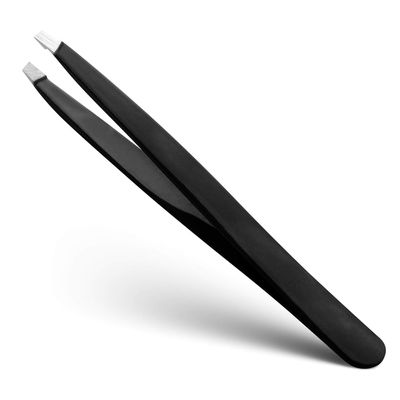 Adulahi Stainless Steel Slant Tweezer - Eyebrow Tweezers for Women and Men