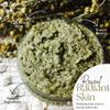 Herbal Body Scrub  Natural Exfoliating Scrub with Chamomile, Flax Seeds, Oat & Almond Oil | Deep Cleansing & Hydration | Smooths & Nourishes Skin | 8oz view 2