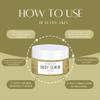 Herbal Body Scrub  Natural Exfoliating Scrub with Chamomile, Flax Seeds, Oat & Almond Oil | Deep Cleansing & Hydration | Smooths & Nourishes Skin | 8oz view 3