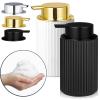 Foaming Hand Soap Dispenser Refillable Matte Soap Pump Dispenser for Bathroom&Kitchen Hand and Dish Liquid Foam Bottle(White) view 2