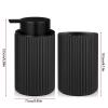 Foaming Hand Soap Dispenser Refillable Matte Soap Pump Dispenser for Bathroom&Kitchen Hand and Dish Liquid Foam Bottle(White) view 3