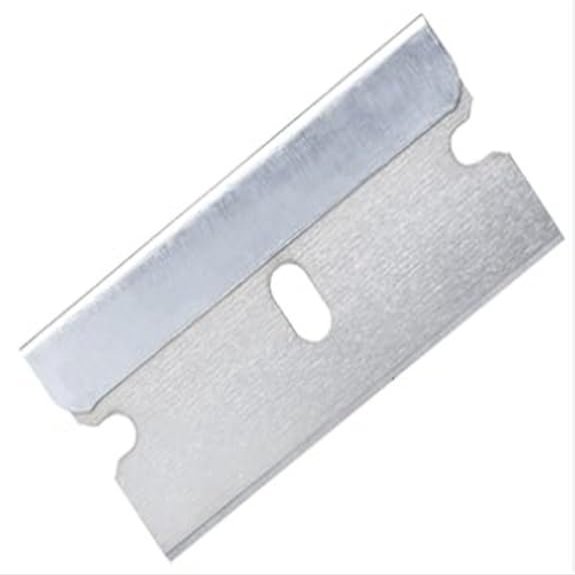 High Carbon Steel Single Edge Razor Blades, 500 Count - Pack of (4)