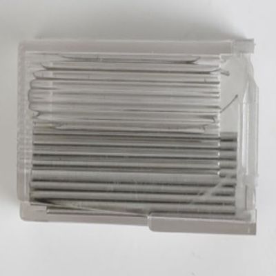 10 Count High Carbon Steel Single Edge Razor Blades in Holder - Pack of (5)