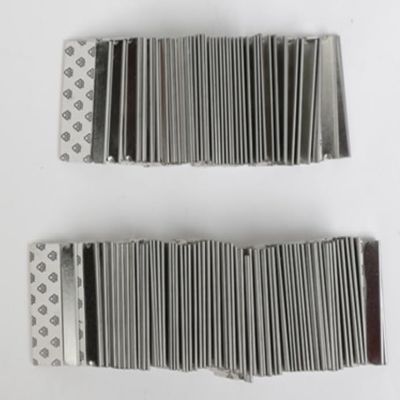 100 Count 65MN .012 Single Edge Steel Razor Blades - Pack of (5)