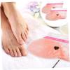 Mikinona 2pairs Peach Paraffin Wax Gloves and Foot Covers for Hand and Foot Care Moisturizing Wax Therapy Treatment for Salon Use for view 3