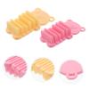 Ipetboom 2pcs Nail Dust Collector Brush Hand Nail Brush Exfoliating Body Scrubber Fingernail Scrub Facial Scrubber Non-Slip Design for Camping Travel view 2