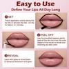 QCMME Lip Liner Stain Peel Off with Tweezer, Long Lasting Matte Lip Tattoo, Highly Pigmented Color Lip Tint Makeup, Waterproof, Transfer-proof Lipstain for Women, for All Skin Types view 4