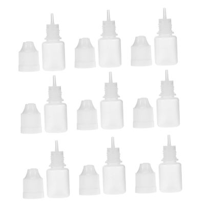 20Pcs 5ml Squeezable Plastic Dropper Bottles, Empty Refillable Containers