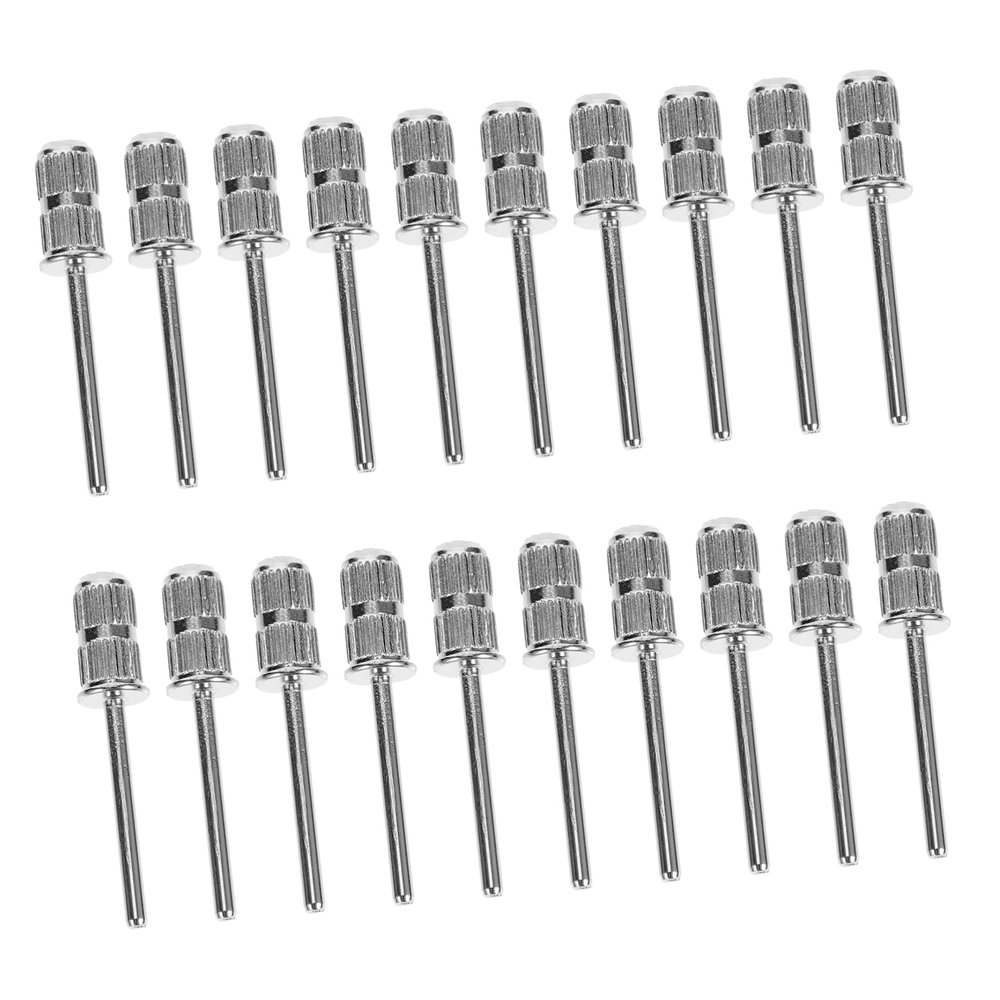 Metal Nail Drill Bit Mandrel 20pcs for Sanding Bands
