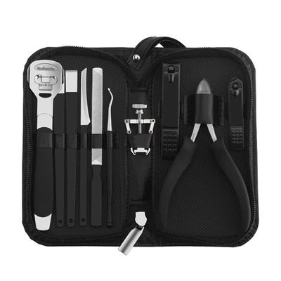 DUYHBAWRS 10PCS Pedicure Tools Professional Foot Care Kit Ingrown Toenail Removal Correction Clippers Toe Nail File Lifter Nail