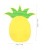 Baluue Pineapple Makeup Cleaner Mat 2pcs Silicone Brush Scrubber for Makeup Supplies Easy to Clean view 2