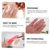 PartyKindom 2pcs Artistic Acrylic Palette for Makeup Nail Art Watercolor Easy to Clean view 3
