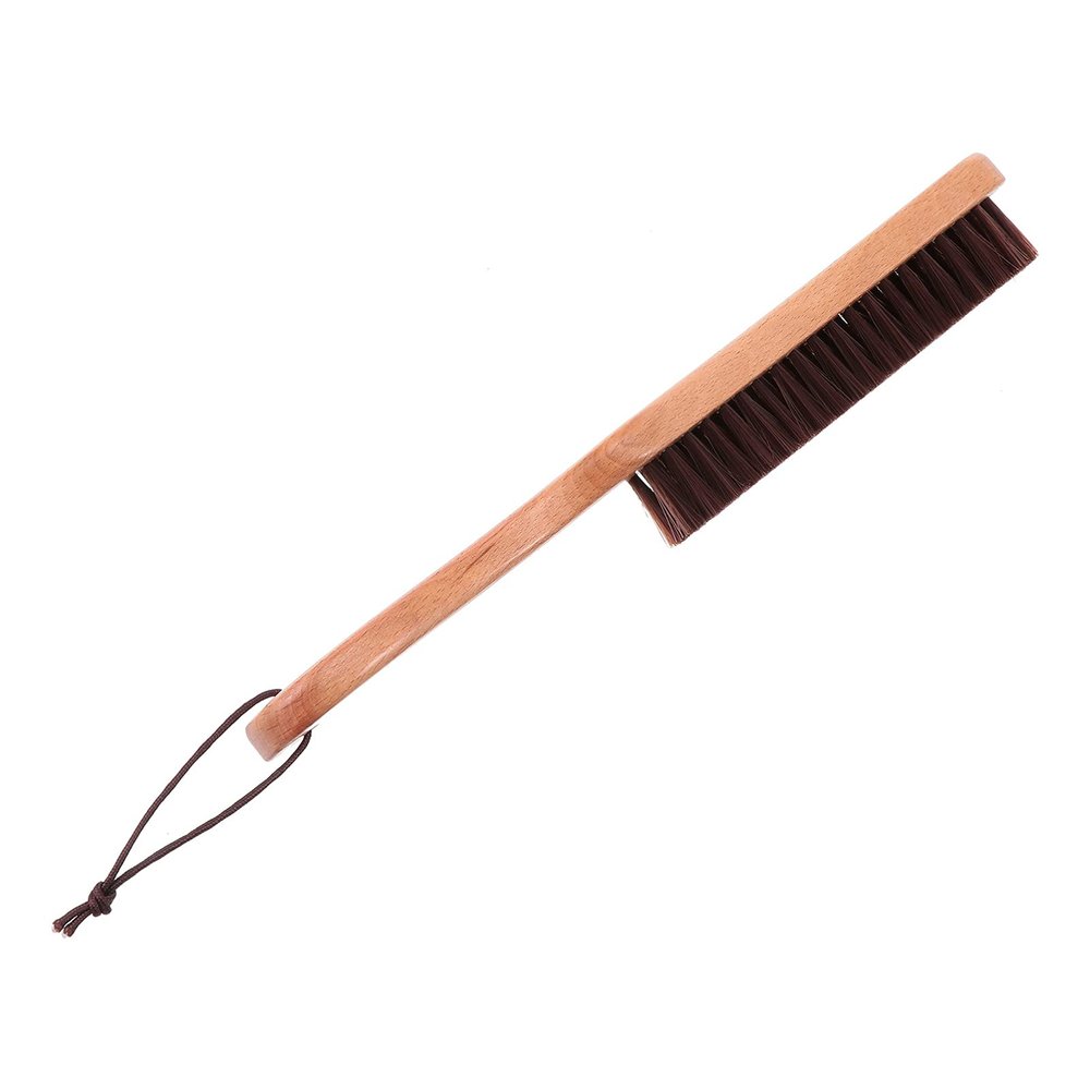 IWOWHERO Men's Beard Brush and Comb Heated Beard Shaper for Men Brush Care Barber Accessory Wooden Handle Facial Care Tool Present for Valentine's Day