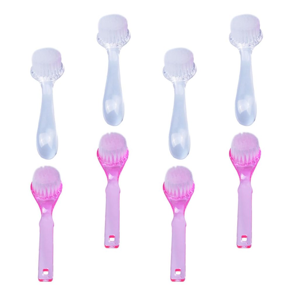 Didiseaon 8pcs Fingernail Cleaning Brush Set Round Brush Accessories Nail for Cleaning Polish Nail Cleaner