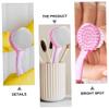 BIUDECO Handle Grip Nail Cleaning Brushes Durable Fingernail Dirt Scrubbing Tools with Ergonomic Design for Effortless Nail Care and Maintenance view 2