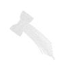 FRCOLOR Diamond Hairpin with Crystal Bow Clip for Women Bridal Hair Bow Hair Gems Rhinestone view 1