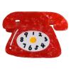 Clock Claw Clip,Alarm Clocks Hair Claw Clip,Timepiece Hair Jaw Clips,Acetate Hair Clip for Girls,Big Claw Clips for Women,Hair Barrette Accessories (Telephone) view 1