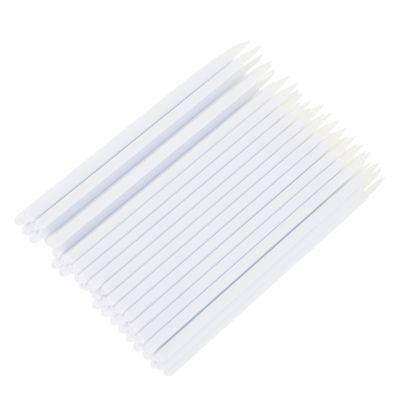 Beatifufu 100pcs Eyeliner Brush Applicator Makeup Tool Brush Pack for Lip Liner Eye Shadow and Liquid Eyeliner