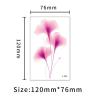 10 Pieces Colorful Flower Shaped Tattoo Sticker Waterproof Disposable Tattoo Sticker For Hand(J-061) view 3