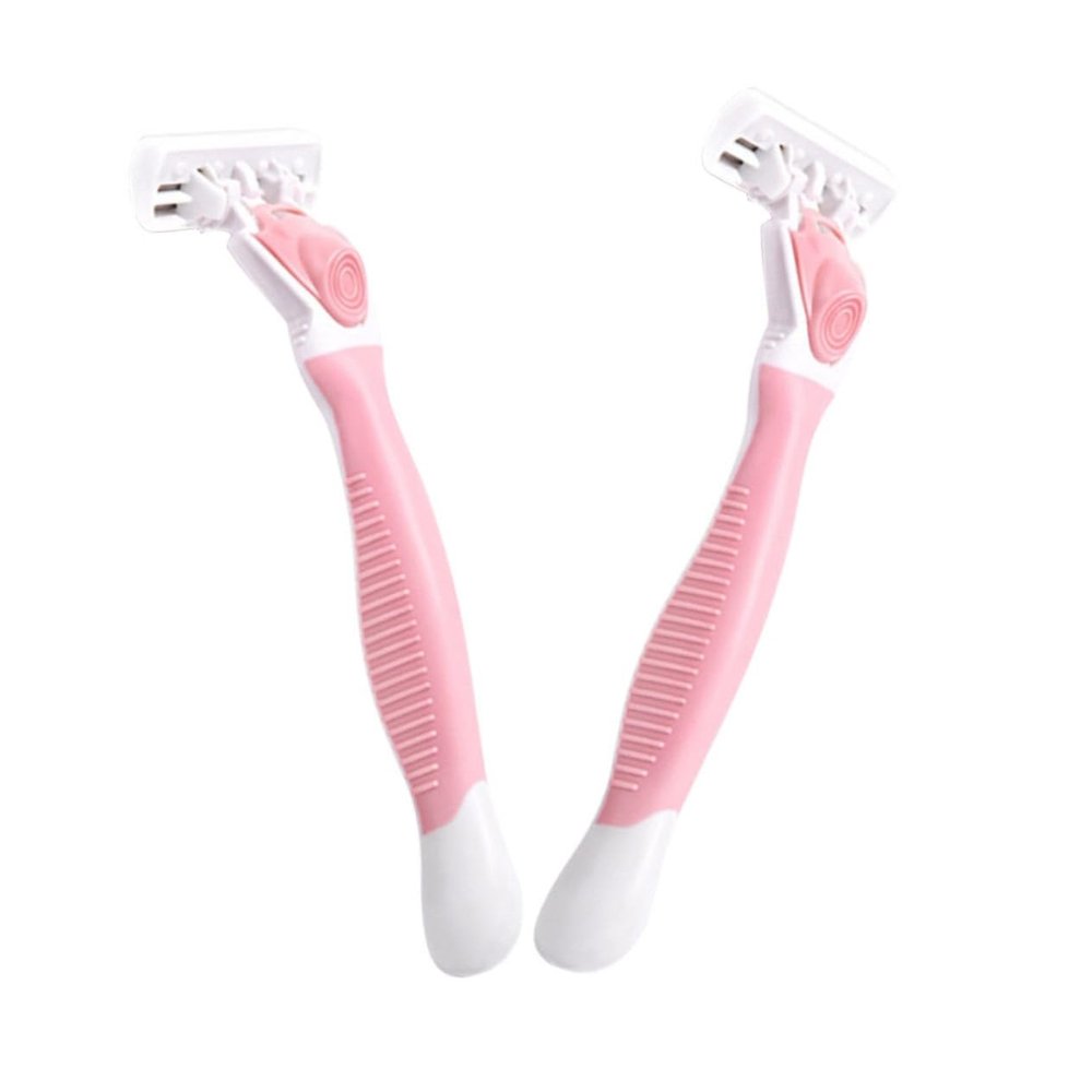 BIUDECO 2pcs Manual Hair Shaving Kit for Men and Women Durable and Hair Remover Trimmer Safe for Sensitive Skin
