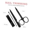 BIUDECO 8pcs Professional Manicure Set Scissors Nail Clippers File for Women Men Home Travel Use view 2