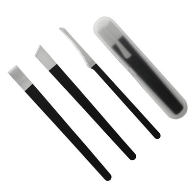 Healvian 4pcs Pedicure Knife Set Nail Nippers Trim Callus Remover for Mens Grooming Kit